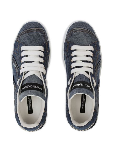 dolce gabbana shoes mujer|dolce and gabbana denim shoes.